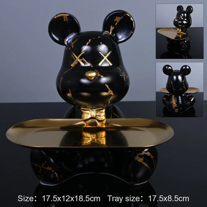 Bear Sculpture Catch-All Tray