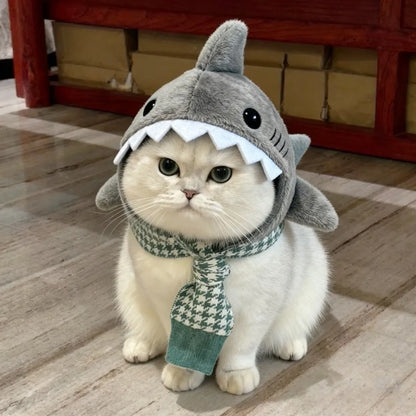 Shark Guardian Pet Headwear