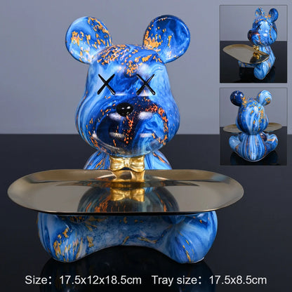 Bear Sculpture Catch-All Tray