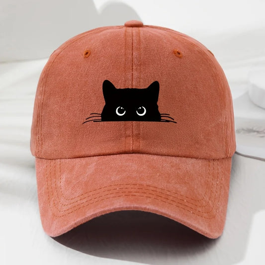 Cute Cat Eyes Vintage Cap