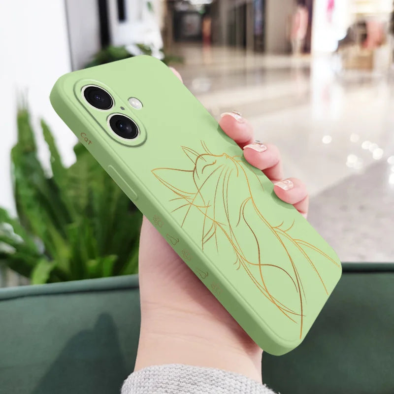 Cat Themed iPhone Case