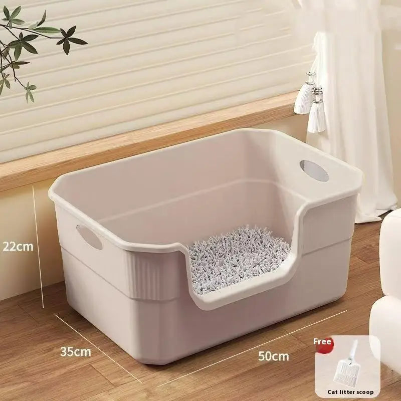 Square Cat Litter Box