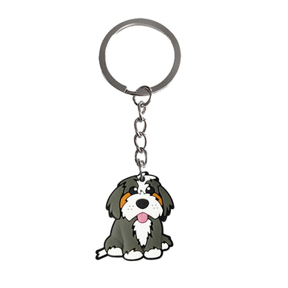 Porte-clés chien de dessin animé