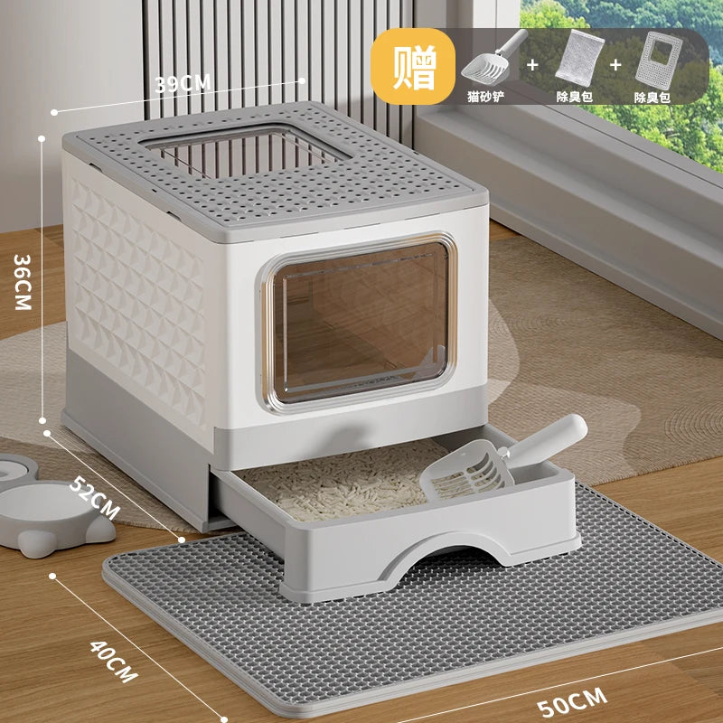 Smart Self Cleaning Cat Litter Box