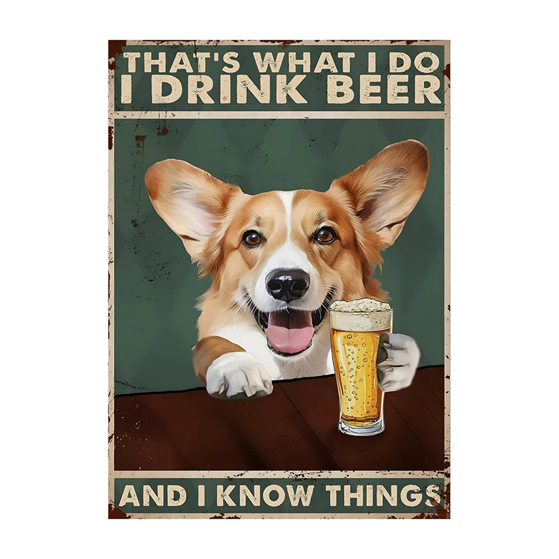 C'est ce que je fais, je bois de la bière Poster