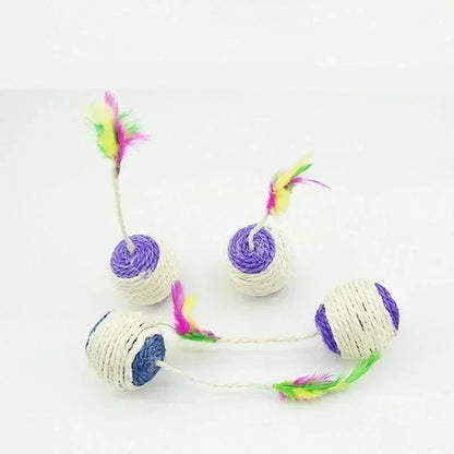 Cat Toys Sisal Scratching Ball
