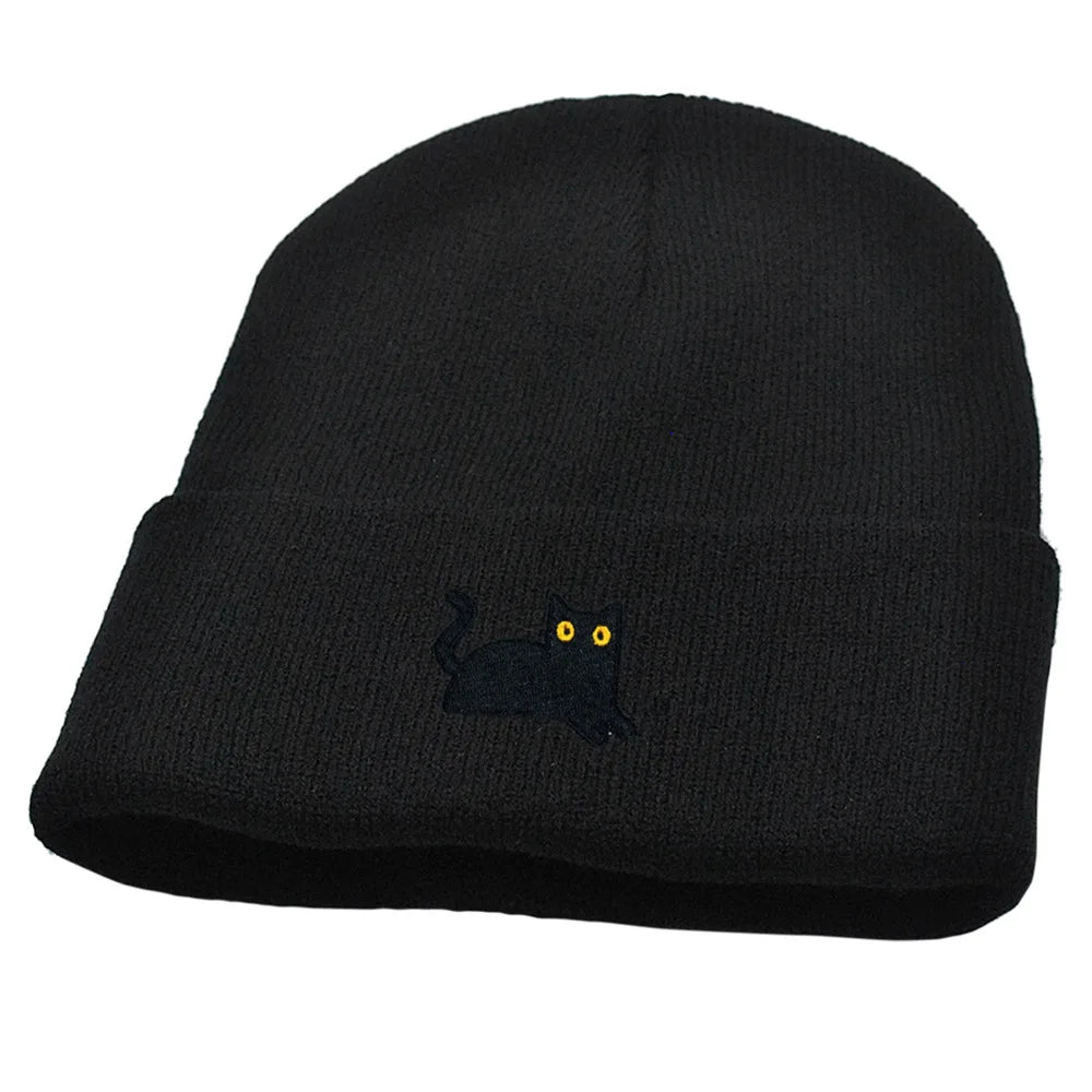 Cappello pullover lavorato a maglia Cat