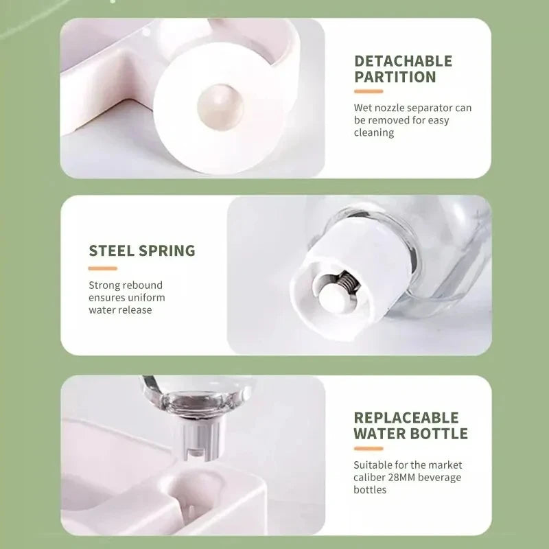 Automatic Pet Drinking & Feeding Bowl