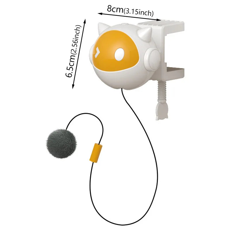 Bola de brinquedo automática para gatos interativa