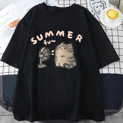 Summer Cat Mood Shirt