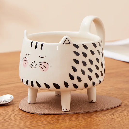 Cat Mug With 4 Legs
