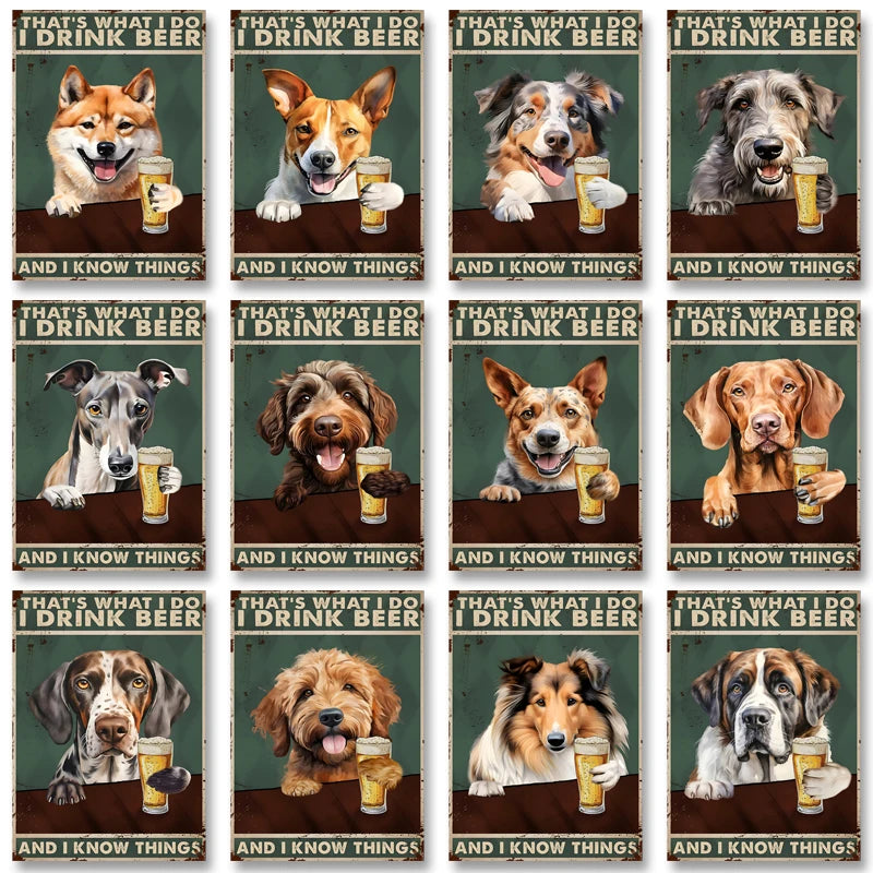 C'est ce que je fais, je bois de la bière Poster