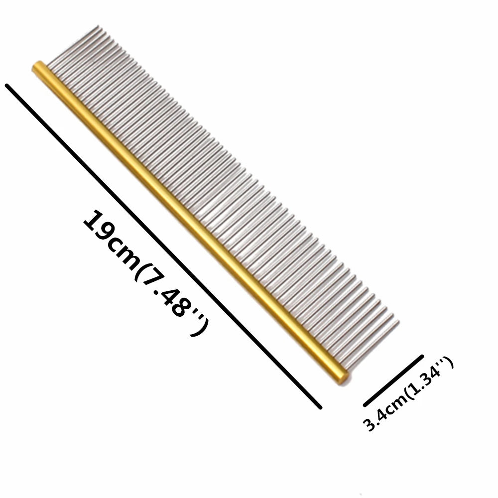 Haustierpflege-Aluminiumbürste