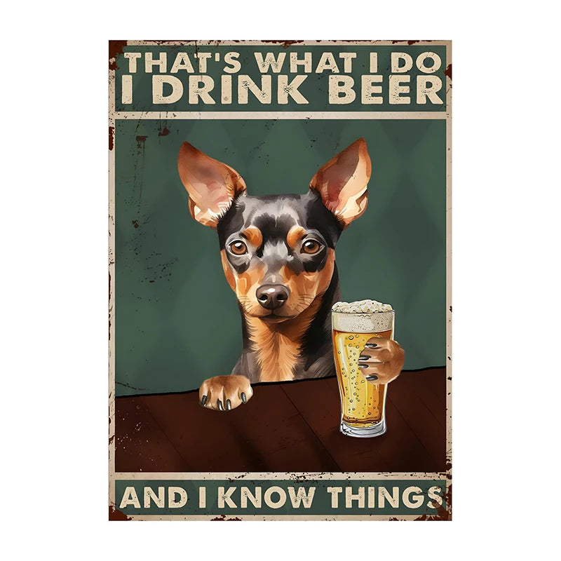 C'est ce que je fais, je bois de la bière Poster