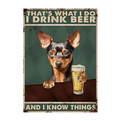 C'est ce que je fais, je bois de la bière Poster