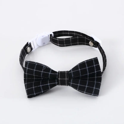 Bow Tie Cat Collar with Bell