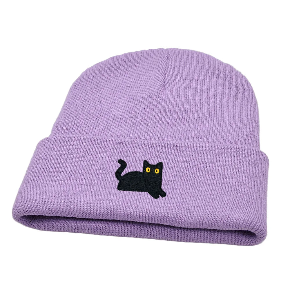 Cappello pullover lavorato a maglia Cat