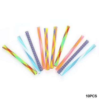Juguete interactivo con tubo de resorte para gatos