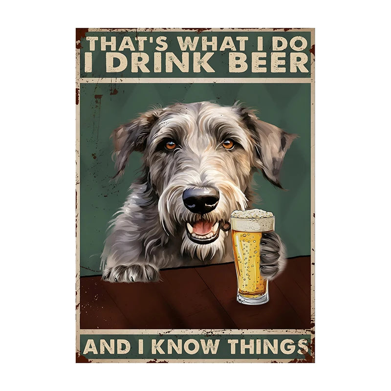 C'est ce que je fais, je bois de la bière Poster