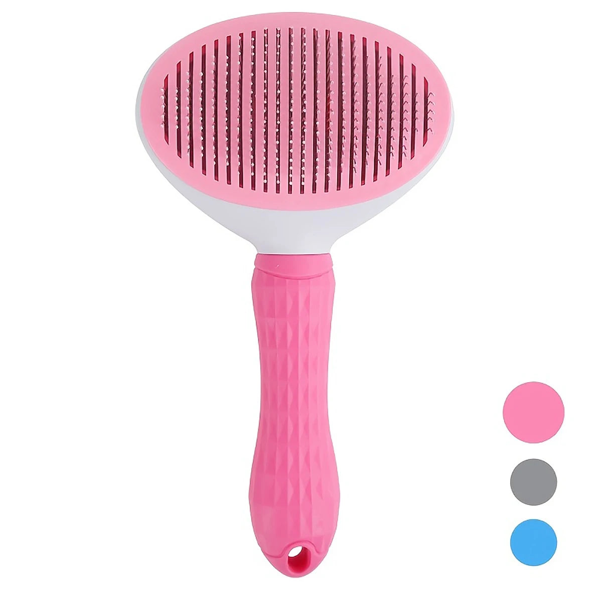 Brosse de toilettage autonettoyante pour animaux de compagnie