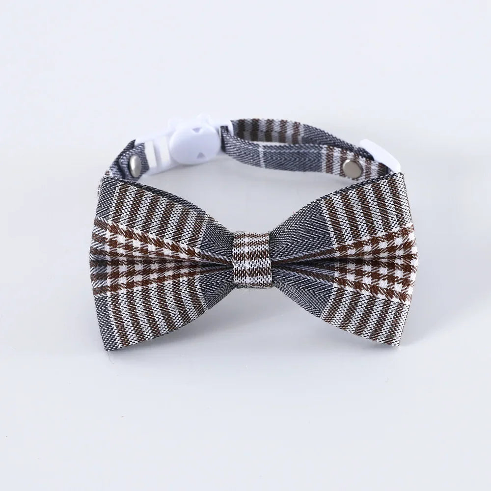 Bow Tie Cat Collar with Bell