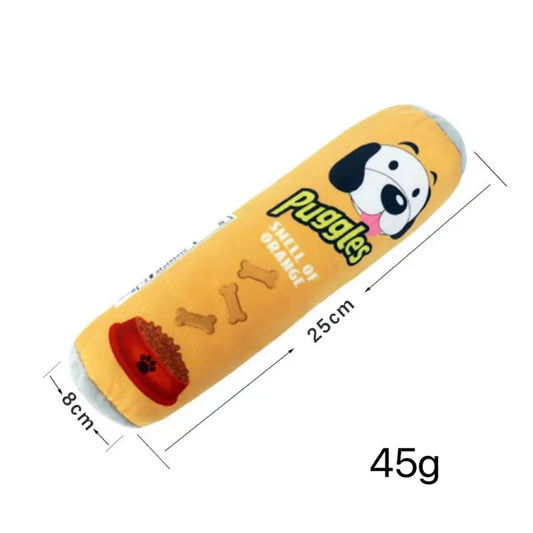 Funny Snack Shape Plush Dog Toy