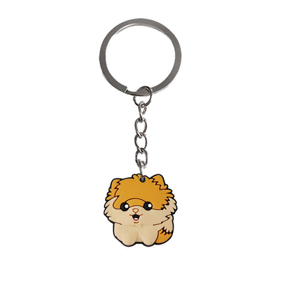 Porte-clés chien de dessin animé