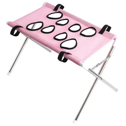 Pet Grooming With Support Frame