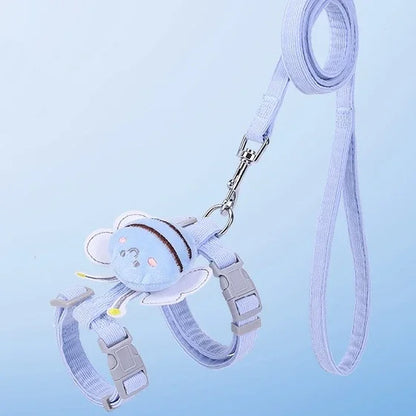 Busy Bee Pet Harness & Leash Set