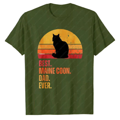 Maine Coon Dad Graphic Shirt