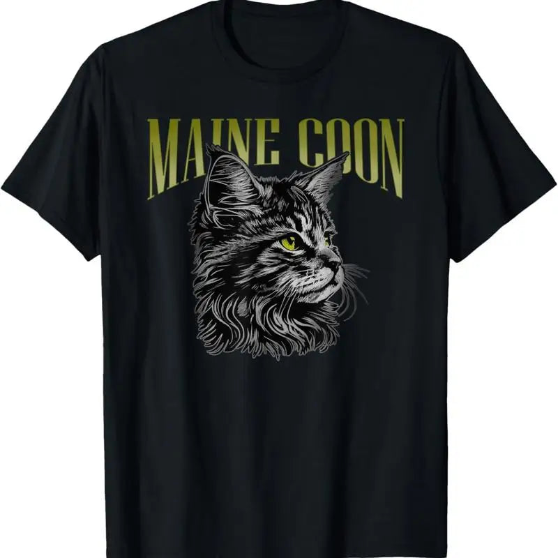 Maglietta della razza Maine Coon