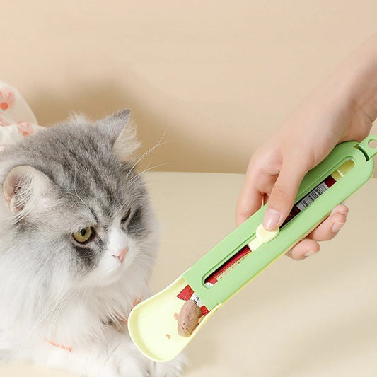 Cat Strip Squeeze Spoon