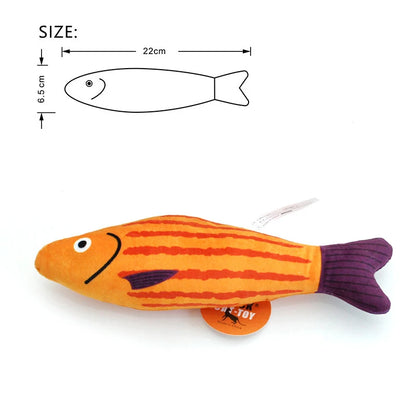 Pillowfish Interactive Sounding Cat Toy