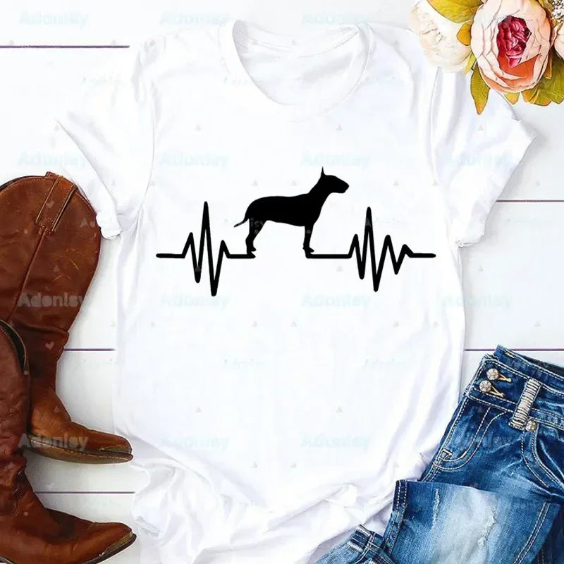 Bull Terrier Artistic Collection T-Shirt