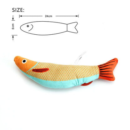 Pillowfish Interactive Sounding Cat Toy