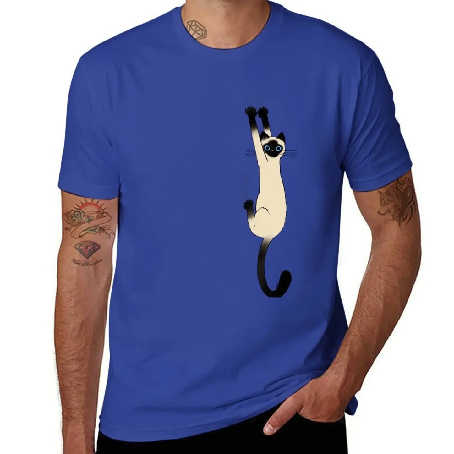 Siamese Cat Theme T-Shirt