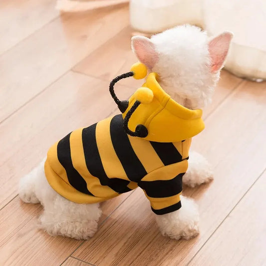 Cute Bee Pet Hoodie