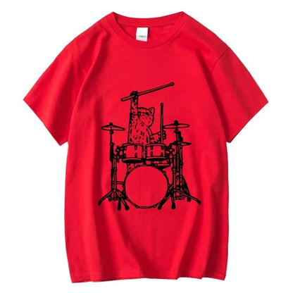 เสื้อยืดแมวเพลงตลก