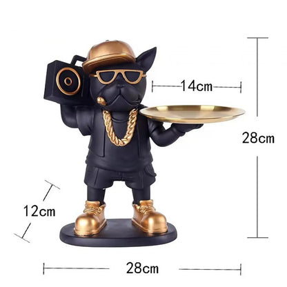 Hip-Hop French Bulldog Tray