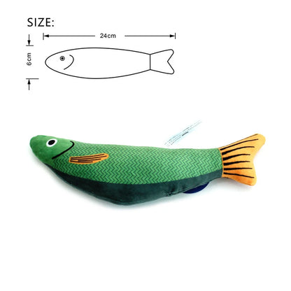 Pillowfish Interactive Sounding Cat Toy