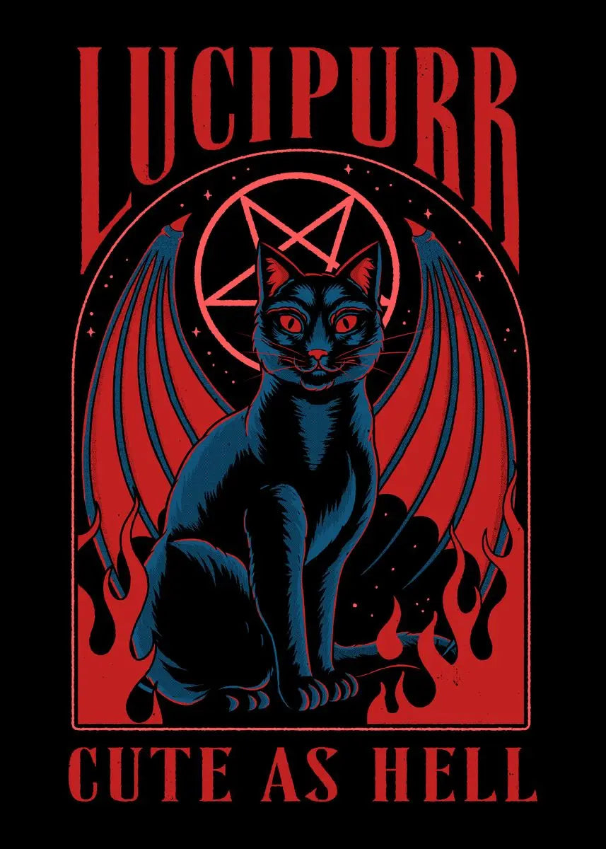 Cat Vintage Poster Tarot