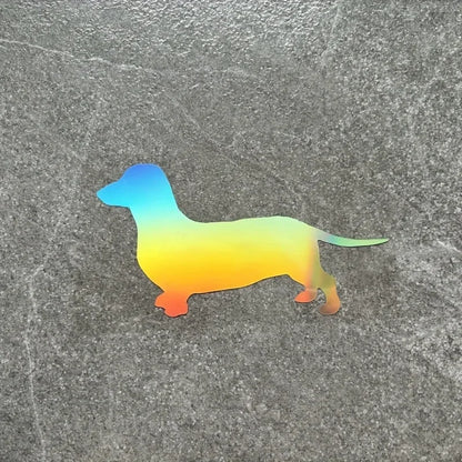 Dachshund Silhouette Car Decal