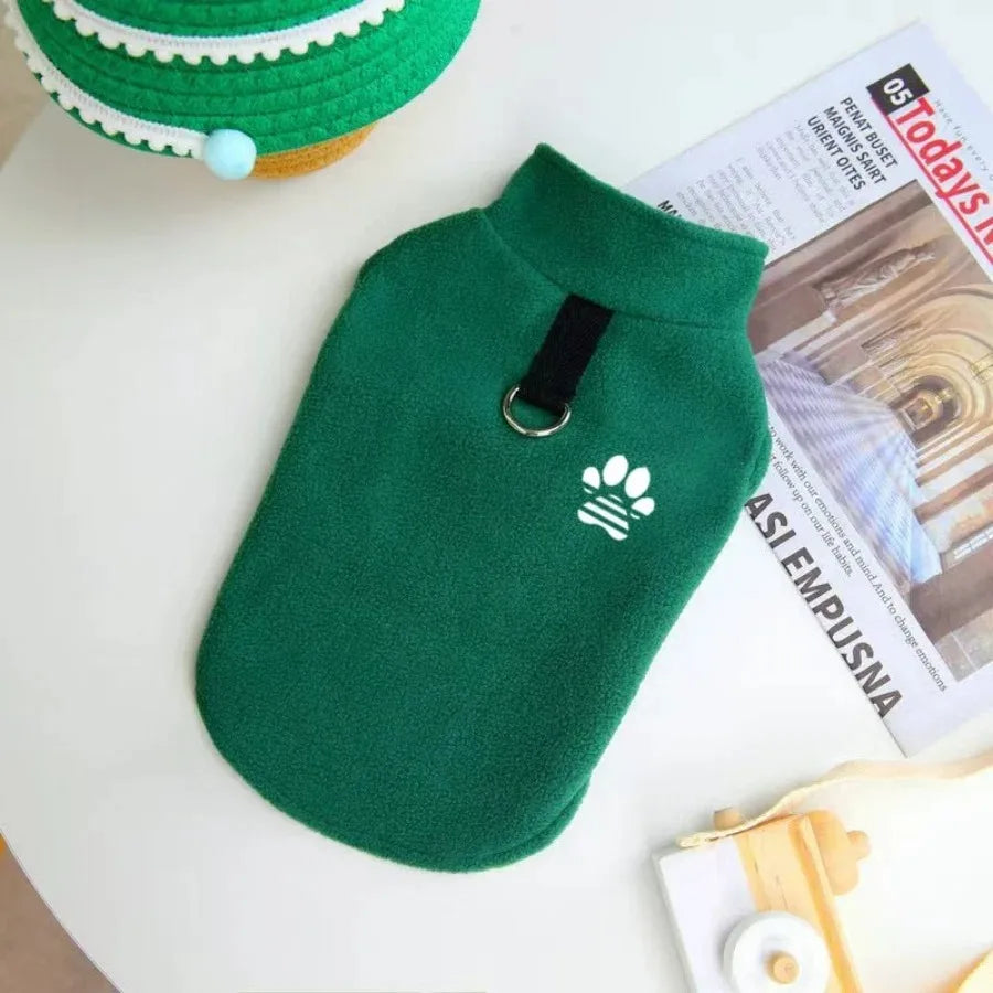 2. Kuscheliger Fleece-Hundepullover - Winterwärme für kleine bis mittelgroße Rassen, Pullover-Stil für Haustiere,kleine Hundeweste,Katzenweste