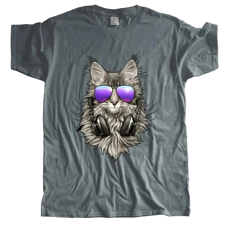 Camisa de moda Maine Coon