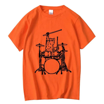 เสื้อยืดแมวเพลงตลก