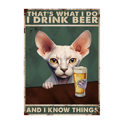 C'est ce que je fais, je bois de la bière Poster