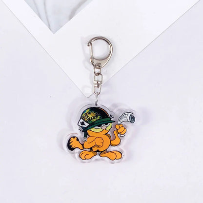 Porte-clés à breloques Garfield