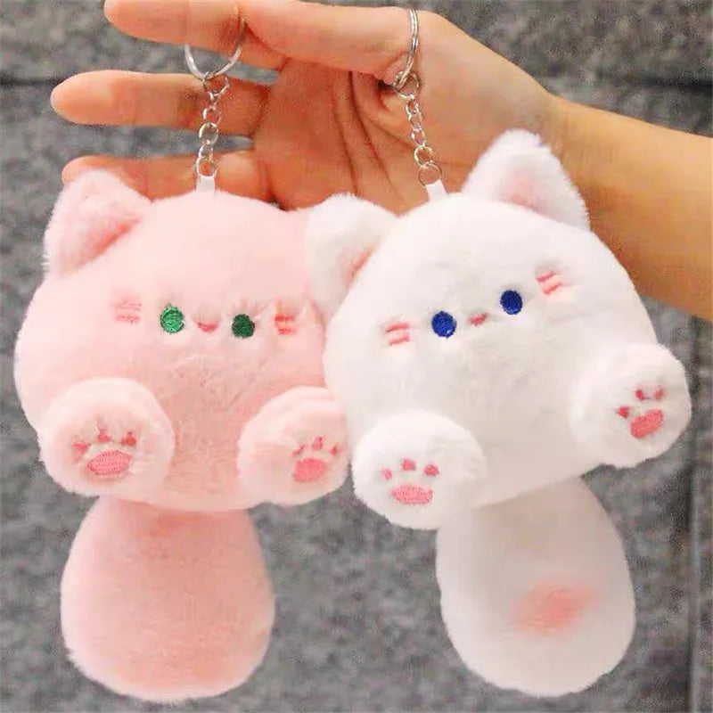 Cute Cat Key Chain Plush