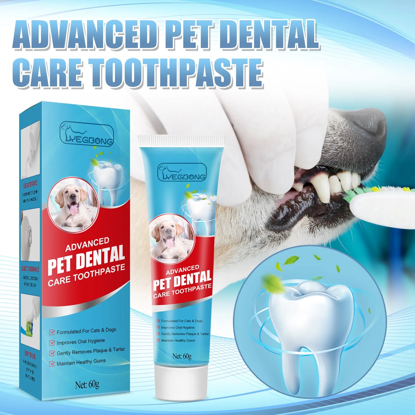 Pasta dental avanzada para mascotas