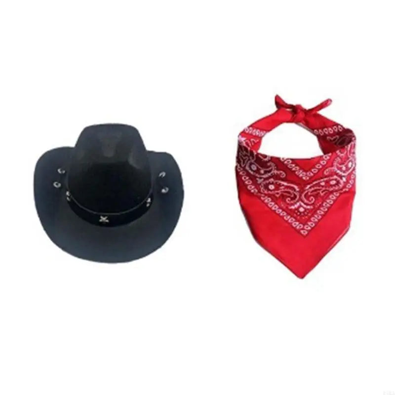 Conjunto de cowboy de estimação do Velho Oeste